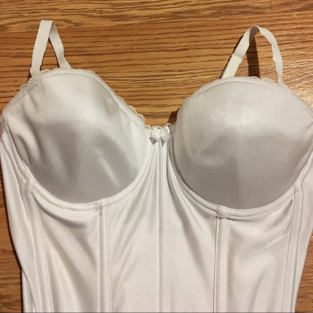 White Bustier